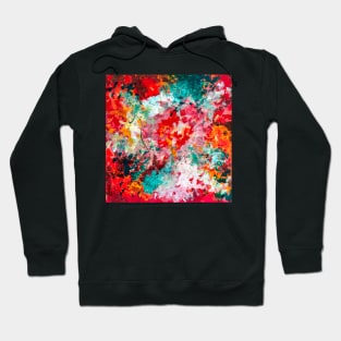 Red flame bouquet Hoodie